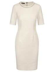 APART Sukienka w kolorze białym rozmiar: 36. Białe sukienki damskie Apart, bez wzorów, bez ramiączek. Za 148.61 zł.