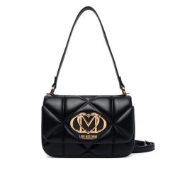 Torebka LOVE MOSCHINO. Czarne torebki klasyczne damskie Love Moschino, bez dodatków. Za 1,009.00 zł.