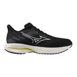 Buty do biegania damskie Mizuno Wave Inspire 21. Czarne obuwie sportowe damskie Mizuno, bez zapięcia, do biegania, mizuno wave. Za 676.00 zł.