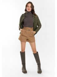 Northwood Kurtka pikowana "Huez" w kolorze khaki rozmiar: S. Brązowe kurtki damskie Northwood, s, bez wzorów, bez kaptura. Za 130.99 zł.