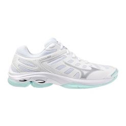 Damskie buty halowe Mizuno Wave Voltage 2. Białe obuwie sportowe damskie Mizuno, bez zapięcia, do biegania, mizuno wave. W wyprzedaży za 399.65 zł.