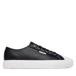 Trampki Calvin Klein. Czarne trampki damskie Calvin Klein, bez wzorów, bez zapięcia. Za 369.99 zł.