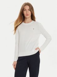 Tommy Hilfiger Sweter WW0WW44984 Écru Regular Fit. Swetry klasyczne damskie Tommy Hilfiger, s, z syntetyku, bez kołnierzyka. Za 309.99 zł.