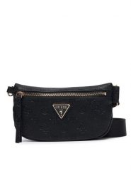 Guess Torebka Devon Travel TWDP97 45083 Czarny. Czarne listonoszki damskie Guess, z aplikacjami, ze skóry, bez dodatków. Za 494.99 zł.