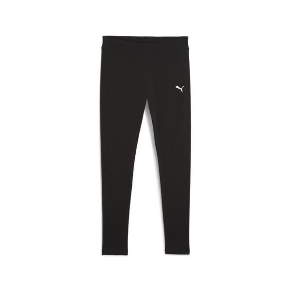 Damskie legginsy Essentials PUMA. Czarne legginsy damskie Puma, xs, bez wzorów, z bawełny. Za 79.00 zł.