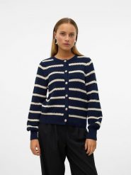 Vero Moda Kardigan w kolorze granatowym rozmiar: M. Niebieskie kardigany damskie Vero Moda, m, bez wzorów. Za 105.38 zł.