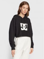 DC Shoes Bluza ADJFT03028 Czarny Relaxed Fit. Czarne bluzy damskie DC Shoes, xs, bez wzorów, z bawełny, bez kaptura. Za 149.99 zł.