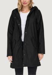 Kurtka anorak Kobieta ONLY ONLSALLY RAINCOAT OTW NOOS. Czarne kurtki damskie Only, na jesień, m, bez wzorów, z poliesteru, bez kaptura. Za 245.95 zł.