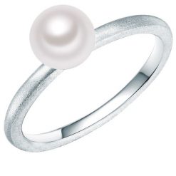 Valero Pearls Pierścionek z perłą srebro wysokiej próby Perła hodowlana słodkowodna srebrny Pierścionki 1 ct Damski. Szare pierścionki damskie Valero Pearls, z perłą, srebrne. Za 119.99 zł.