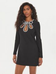 Marciano Guess Sukienka koktajlowa Gabriella 4YGK39 6869Z Czarny Regular Fit. Czarne sukienki damskie Marciano Guess, z aplikacjami, z syntetyku, wizytowe, bez ramiączek. Za 659.99 zł.
