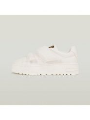 G-Star Skórzane sneakersy w kolorze białym rozmiar: 42. Białe obuwie sportowe damskie G-Star, bez zapięcia. Za 228.38 zł.