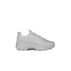 Buty do chodzenia damskie Fila Loligo. Białe obuwie sportowe damskie Fila, z materiału, bez zapięcia, trekkingowe. Za 324.00 zł.
