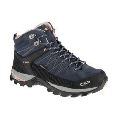 Buty trekkingowe damskie, CMP Rigel Mid. Czarne obuwie trekkingowe damskie CMP, z materiału, bez zapięcia. Za 345.99 zł.