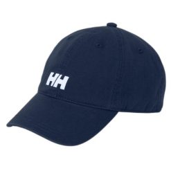 Czapka Helly Hansen logo. Niebieskie czapki damskie Helly Hansen, bez wzorów. Za 192.00 zł.