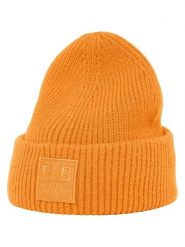 ELBSAND Czapka beanie "Nora" w kolorze pomarańczowym rozmiar: onesize. Pomarańczowe czapki damskie ELBSAND, bez wzorów, z materiału. Za 73.99 zł.