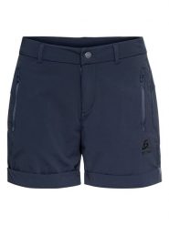 Odlo Szorty funkcyjne "Infinity" w kolorze granatowym rozmiar: 40. Niebieskie spodenki sportowe damskie ODLO, bez wzorów, z materiału, outdoorowe. Za 162.49 zł.