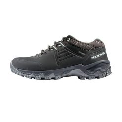 Buty trekkingowe damskie Mammut Nova IV Low GTX. Szare obuwie trekkingowe damskie Mammut, bez zapięcia. Za 771.05 zł.