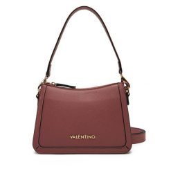 Torebka Valentino. Brązowe listonoszki damskie Valentino, bez wzorów, bez dodatków. Za 569.99 zł.