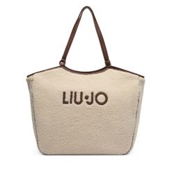 Torebka Liu Jo. Brązowe shopper bag Liu Jo, bez dodatków. Za 559.99 zł.