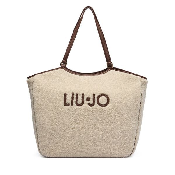 Torebka Liu Jo. Brązowe shopper bag Liu Jo, bez dodatków. Za 559.99 zł.
