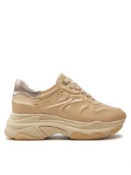 Bronx Sneakersy Baisley 66511-AM3742 Beżowy. Brązowe obuwie sportowe damskie Bronx, ze skóry, bez zapięcia. Za 759.99 zł.