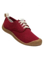 Keen Sneakersy "Mosey Derby" w kolorze czerwonym rozmiar: 39,5. Czerwone obuwie sportowe damskie Keen, z materiału, bez zapięcia. Za 223.99 zł.