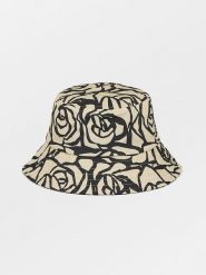 Becksöndergaard Kapelusz w kolorze beżowo-czarnym rozmiar: XS/S. Brązowe kapelusze damskie Becksöndergaard, bez wzorów, z bawełny. Za 69.99 zł.