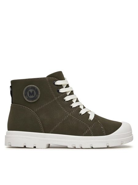 Mayoral Trapery 46451 Khaki. Brązowe buty zimowe chłopięce Mayoral, ze skóry, bez zapięcia. Za 219.99 zł.