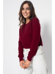 Perfect Cashmere Kaszmirowy sweter "Wilma" w kolorze bordowym rozmiar: M. Czerwone swetry klasyczne damskie Perfect Cashmere, m, z kaszmiru, bez kołnierzyka. Za 293.59 zł.