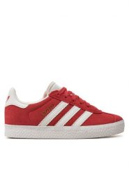 Adidas Sneakersy Gazelle C IF9809 Czerwony. Czerwone buty sportowe dziewczęce Adidas, bez wzorów, ze skóry, bez zapięcia. Za 219.99 zł.