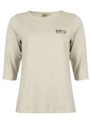 Roadsign Koszulka w kolorze beżowym rozmiar: L. Brązowe koszulki damskie Roadsign, l, bez wzorów, z bawełny, bez kołnierzyka, bez ramiączek. Za 26.07 zł.