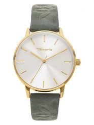 Tamaris Zegarek kwarcowy w kolorze złoto-szaro-białym rozmiar: onesize. Zielone, analogowe zegarki damskie Tamaris, ze stali. Za 175.67 zł.