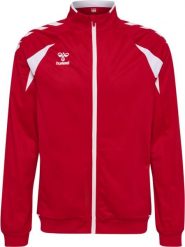 Kurtka z dresu Hummel Core 2.0. Białe kurtki damskie Hummel, xl, bez wzorów, z dresówki, bez kaptura. Za 262.50 zł.