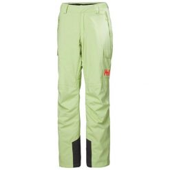 Damskie ocieplane spodnie narciarskie Helly Hansen Switch. Zielone spodnie sportowe damskie Helly Hansen, na zimę, bez wzorów, narciarskie. W wyprzedaży za 707.90 zł.