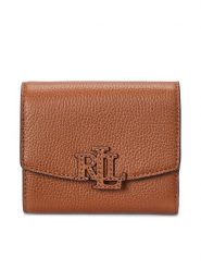 LAUREN RALPH LAUREN Portfel 432966782002 Brązowy. Brązowe portfele damskie Lauren Ralph Lauren, bez wzorów, ze skóry. Za 360.99 zł.
