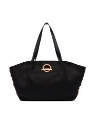 Liu Jo Torebka AF6030 T711A Czarny. Czarne shopper bag Liu Jo, ze skóry, bez dodatków. Za 679.99 zł.