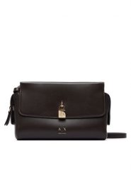 Armani Exchange Torebka XW003056 AF28605 U6032 Brązowy ciemny. Brązowe listonoszki damskie Armani Exchange, bez wzorów, ze skóry, bez dodatków. Za 614.99 zł.