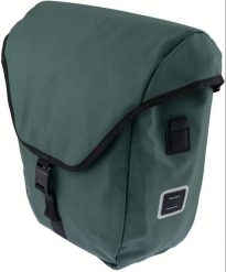 Torba na bagażnik rowerowy „Commuter Side”, zielona. Zielone torby na laptopa ATRAN VELO, bez wzorów, matowe. Za 315.75 zł.
