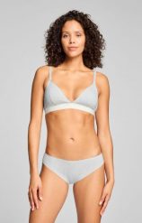 Puma figi damskie Invisible Cotton 2-pak Jasnoszary melanż. Szare figi Puma, bez wzorów, z bawełny. Za 156.20 zł.