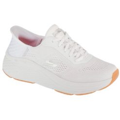 Buty sportowe damskie, Slip-Ins: Max Cushioning Elite 2.0 - Vanish. Białe obuwie sportowe casual damskie Skechers, trekkingowe. Za 549.99 zł.
