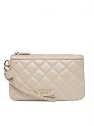 Nine West Torebka LILLA1 Beżowy. Brązowe torebki wieczorowe damskie Nine West, bez wzorów, ze skóry, bez dodatków. Za 99.99 zł.
