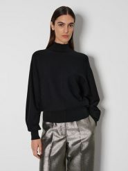 Someday Sweter w kolorze czarnym rozmiar: 40. Czarne swetry klasyczne damskie someday., bez kołnierzyka. Za 240.99 zł.