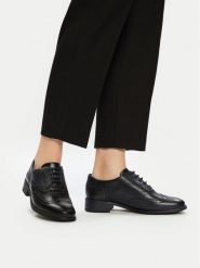 Clarks Półbuty Havisham Oak 26178709 Czarny. Czarne półbuty damskie Clarks, bez wzorów, bez obcasa, bez zapięcia. Za 349.99 zł.