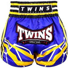 Szorty do boksu tajskiego Twins Special Racing. Fioletowe spodenki sportowe damskie TWINS, l, bez wzorów, z materiału, na fitness i siłownię. Za 388.00 zł.