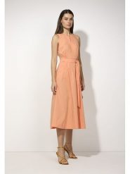 More & More Sukienka w kolorze pomarańczowym rozmiar: 42. Pomarańczowe sukienki damskie More & More, bez wzorów, z tkaniny, bez ramiączek. Za 249.95 zł.