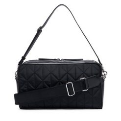 Torebka Calvin Klein. Czarne torebki klasyczne damskie Calvin Klein, bez dodatków. Za 489.99 zł.