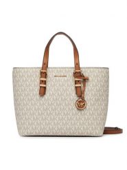 MICHAEL Michael Kors Torebka 32S6GQNC0L Kremowy. Białe torebki klasyczne damskie MICHAEL Michael Kors, ze skóry, bez dodatków. Za 703.99 zł.