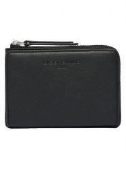 Liebeskind Berlin Skórzany portfel w kolorze czarnym - 13 x 9 x 1 cm rozmiar: onesize. Czarne portfele damskie Liebeskind Berlin, bez wzorów, z materiału. Za 222.94 zł.