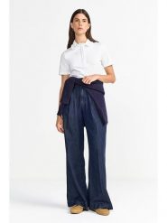 Rich & Royal Koszulka w kolorze białym rozmiar: L. Białe bluzki damskie Rich & Royal, l, bez wzorów, z bawełny, bez kołnierzyka, bez ramiączek. Za 192.33 zł.