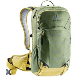Plecak rowerowy Deuter Attack 16 khaki-turmeric. Zielone plecaki Deuter, bez wzorów. Za 760.99 zł.